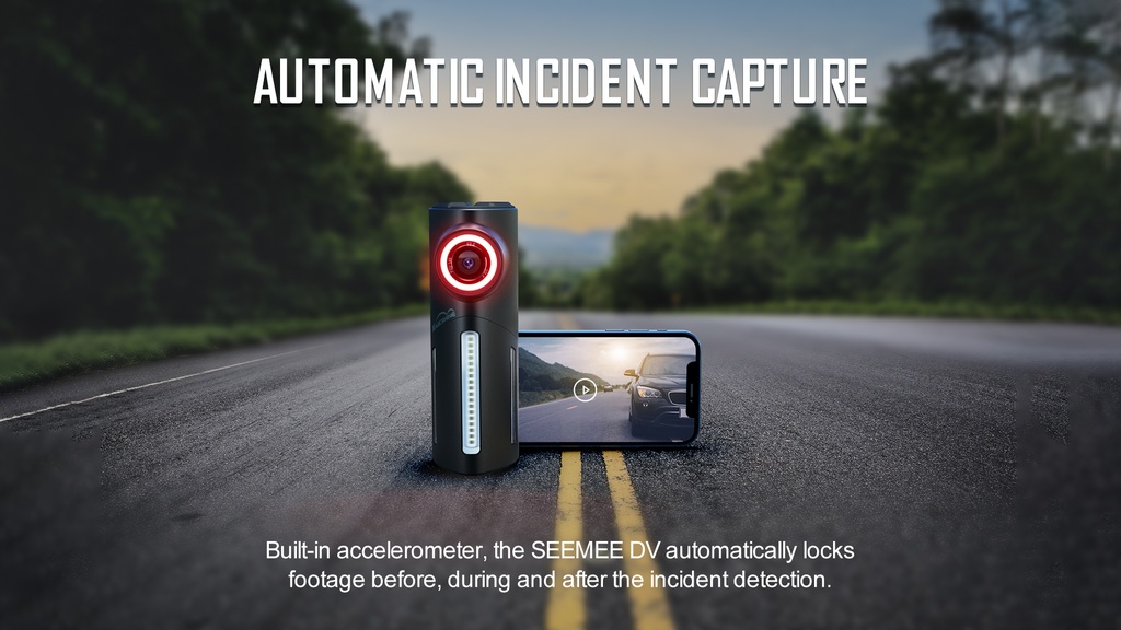 SEEMEE DV Camera Rear Light