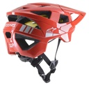 VECTOR TECH A2/BRIGHT RED LIGHT GRAY GLOSSY