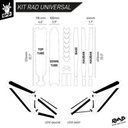 Kit Universal RAD taille XL (2 Finitions)