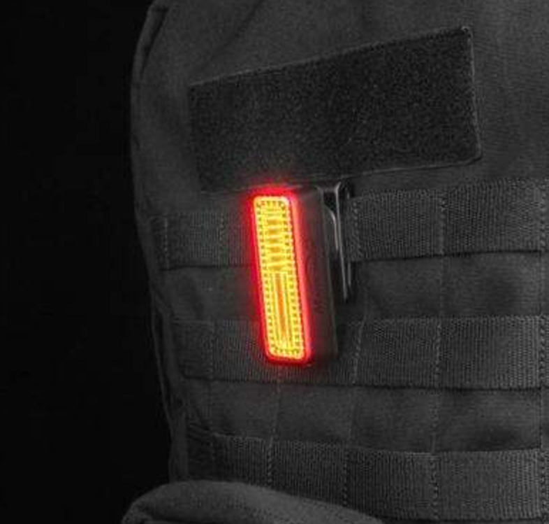 Tail Light backpack clip