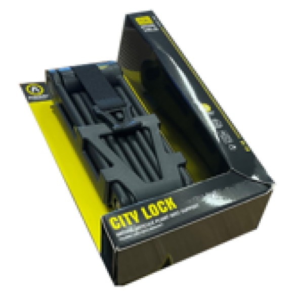 ANTIVOL CITY LOCK 110 CM AVEC SUPPORT
