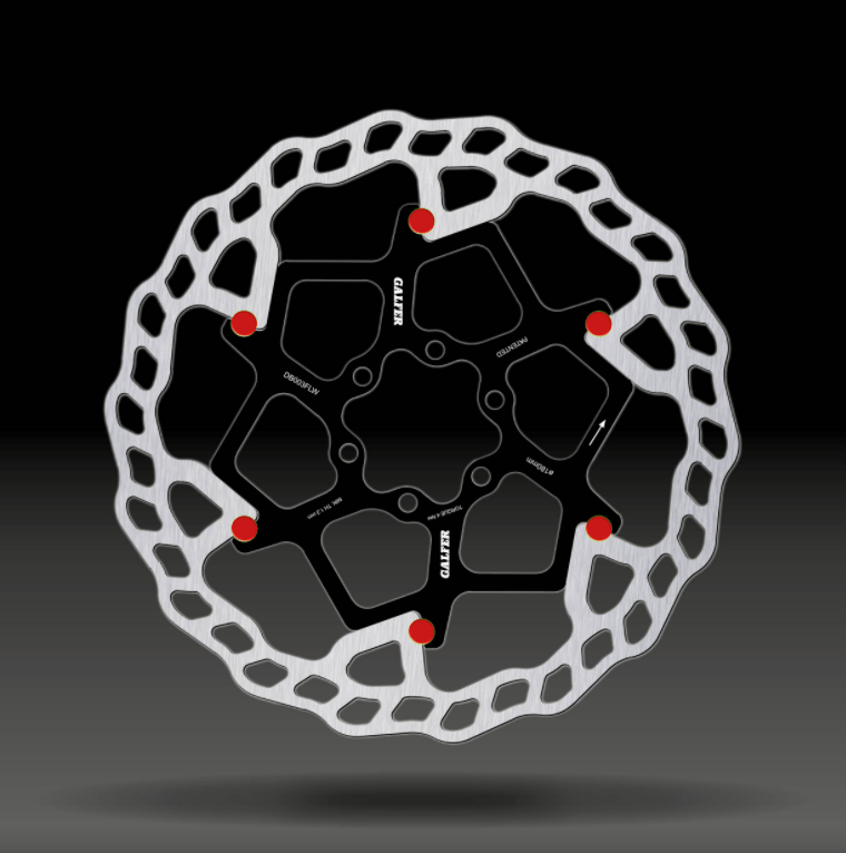 DB003FLWRED 180mm floating disc
