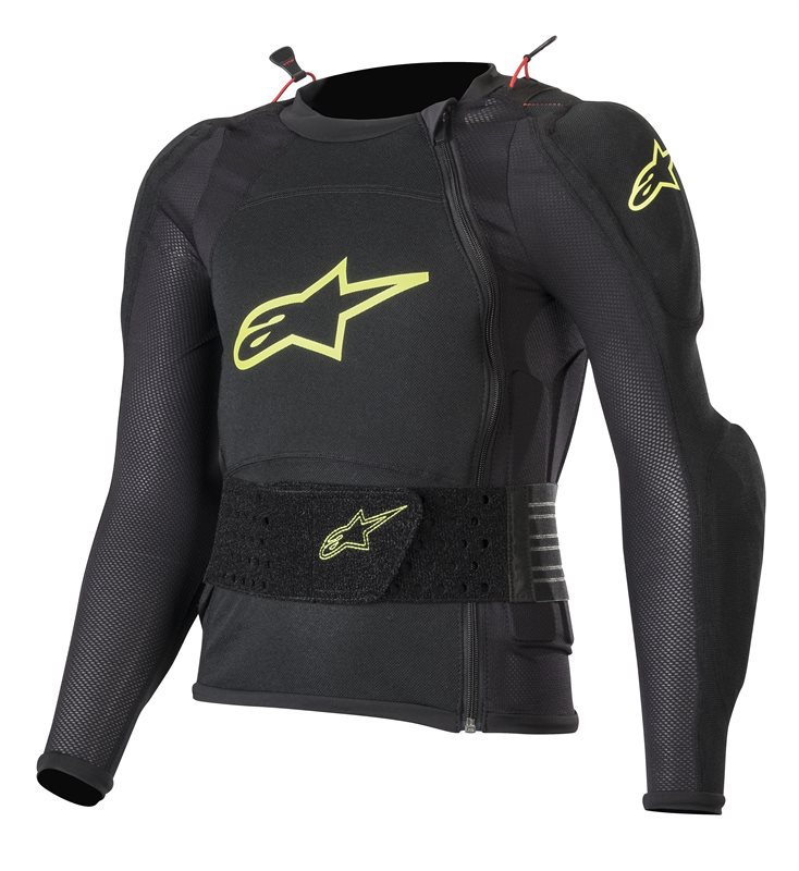 BIONIC PLUS YOUTH PROTECTION JACKET LS / BLACK YELLOW FLUO