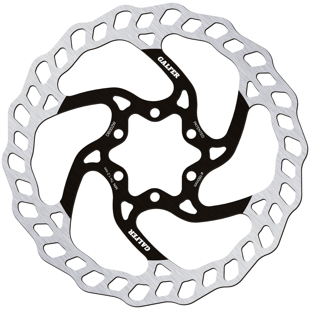 BIKE MTB DISC WAVE Ø160x2.0mm