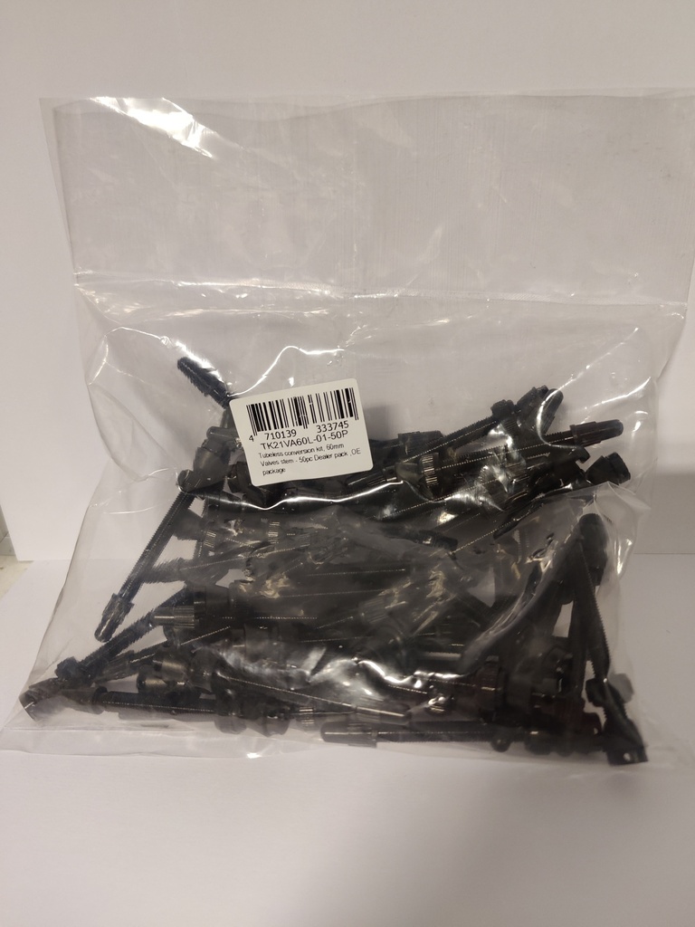 48mm Valve stem - 50pc Dealer pack, OE package Black