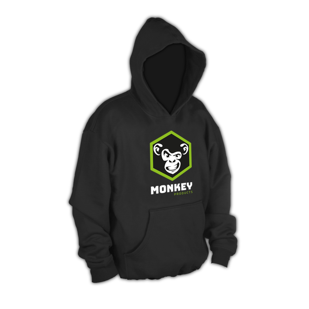 MONKEY'S SAUCE HOODIE / BLACK