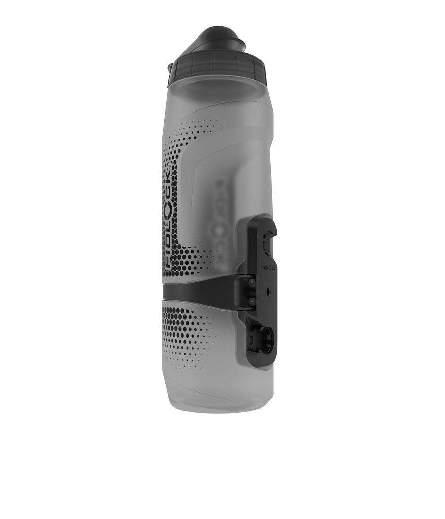 TWIST single bottle 800 / Transparent black