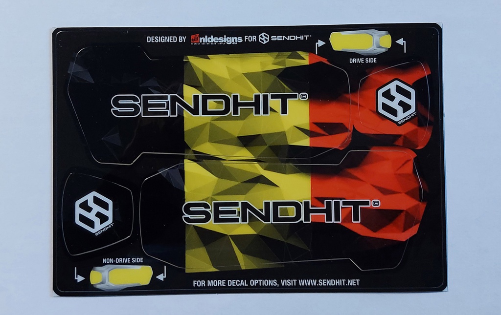 STICKERS NOCK HANDGUARDS (2 Versies)