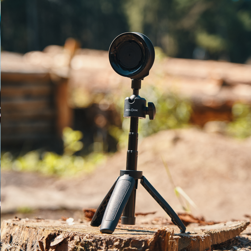 VACUUM BASE mini tripod base / black