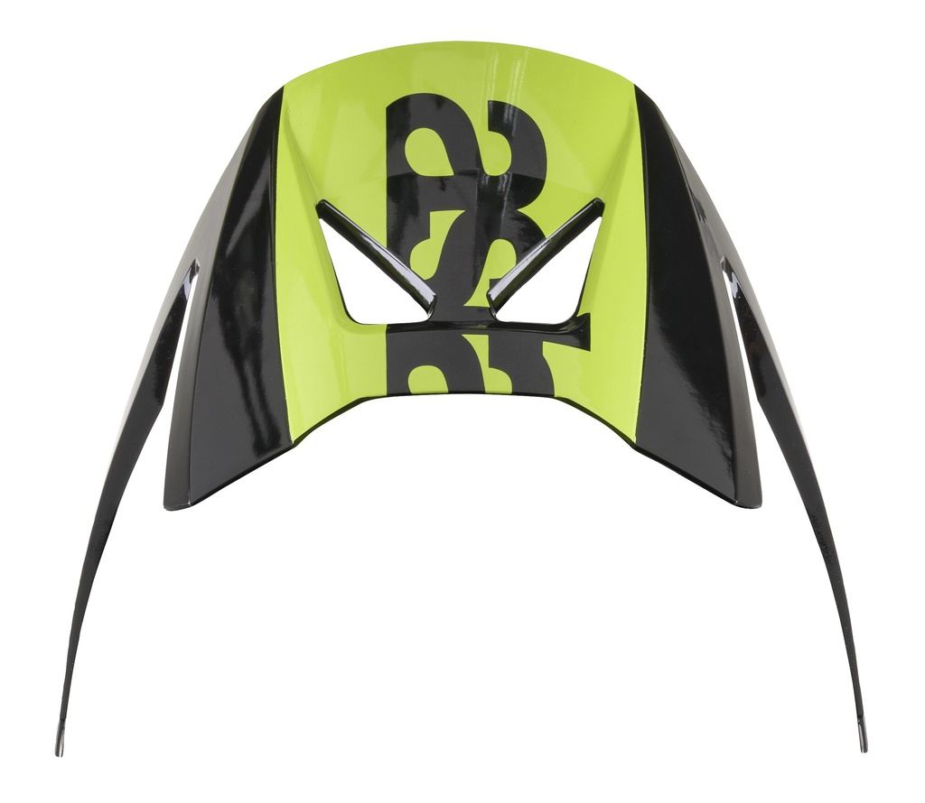 VISOR VECTOR TECH PILOT/BLACK YELLOW FLUO GLOSSY