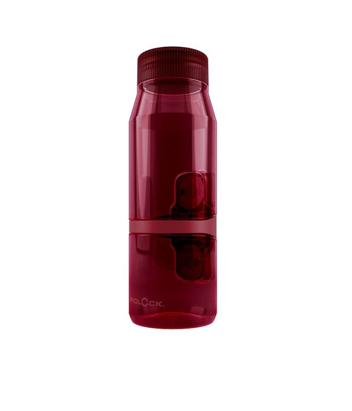 TWIST SINGLE bottle 700 life / Clear Dark Red