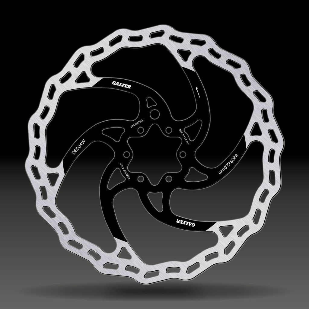 BIKE MTB DISC WAVE Ø203x2.0mm