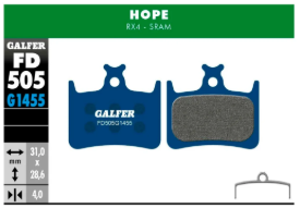 BIKE ROAD BRAKE PAD HOPE RX4 (SRAM)