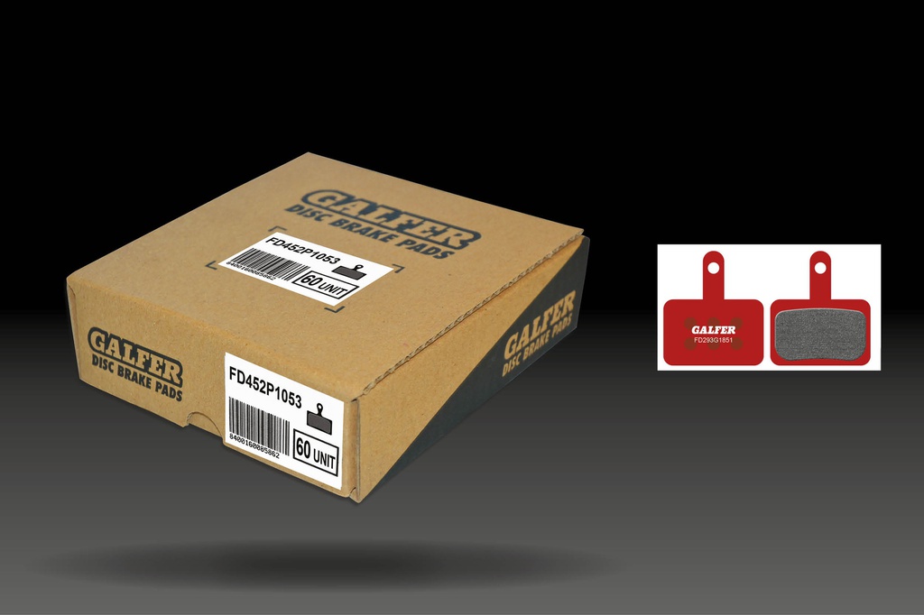 PACK 60 BRAKE PADS (30 SETS) FD426P1851 -> FD426G1851