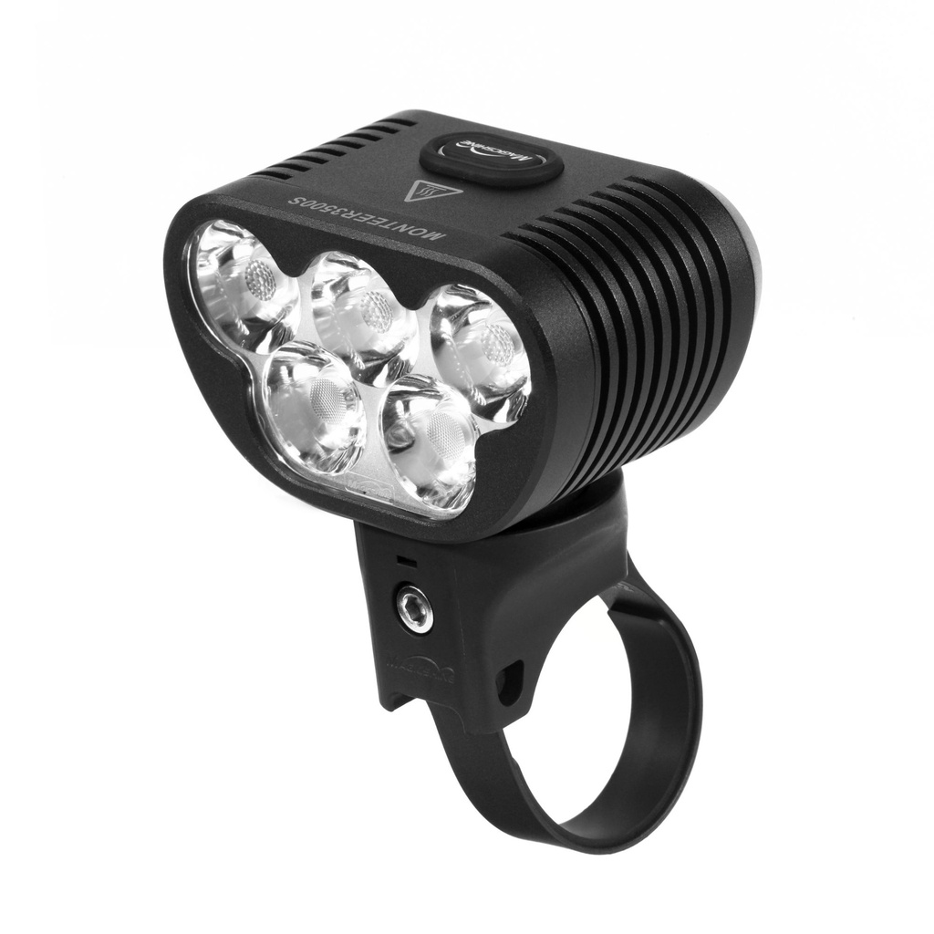 MONTEER 3500S Bike Light with external battery
