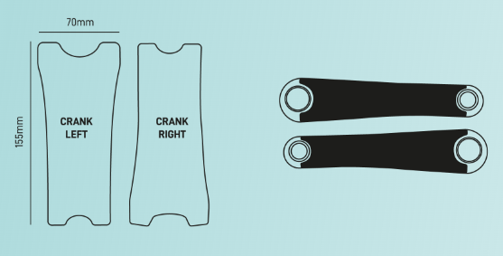 Kit RAD crank (3 finitions)