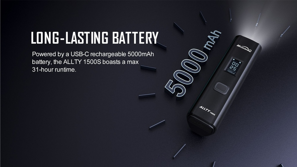 Battery Pack MJ-6550 for allty 1500S