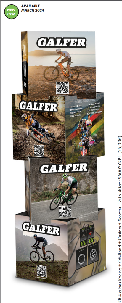 Kit 4 cubes Racing Galfer
