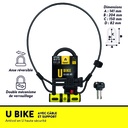 U BIKE + CABLE U 82x147 C. 100 D8