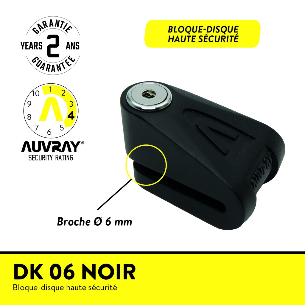 DK 06 NOIR BLOQUE DISQUE