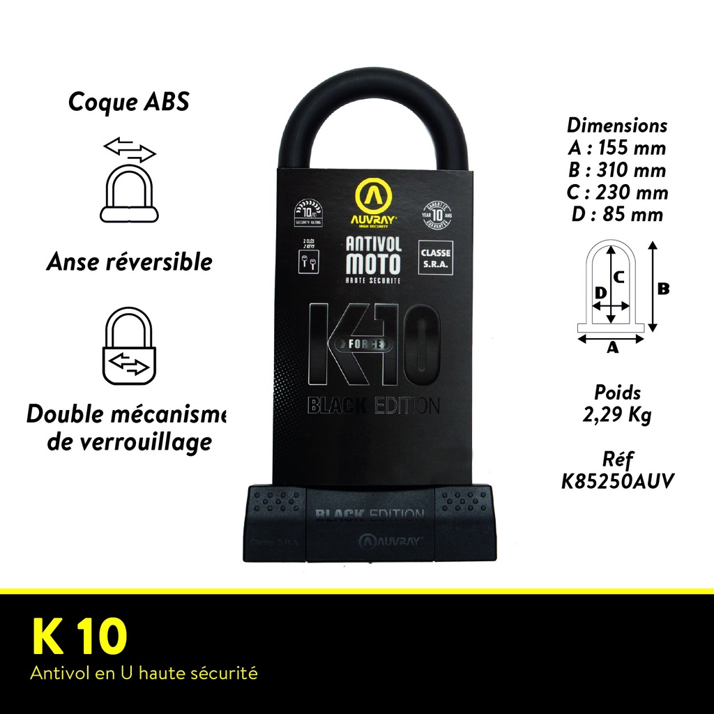 K10 BLACK EDITION 85 X 230