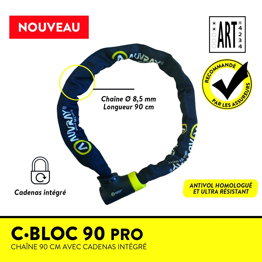 CHAINE C-BLOC Pro 90 D.8 ART** level6
