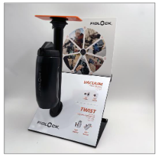 TWIST/VACUUM bar display - topper: VACUUM watch motive