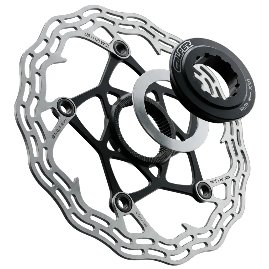 SHARK ROAD ø 140 mm 1,8 mm Centerlock Black