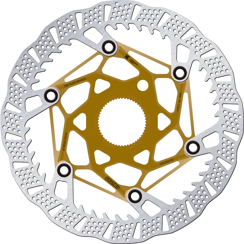 SHARK EVO ø 180 mm 2,0 mm Centerlock Kashima