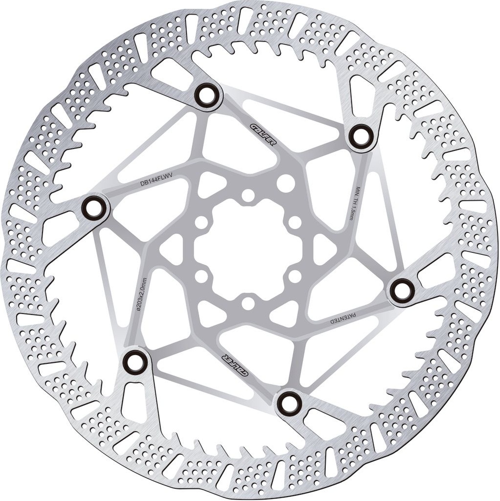 SHARK EVO ø 203mm 2,0 mm 6 bolts Raw