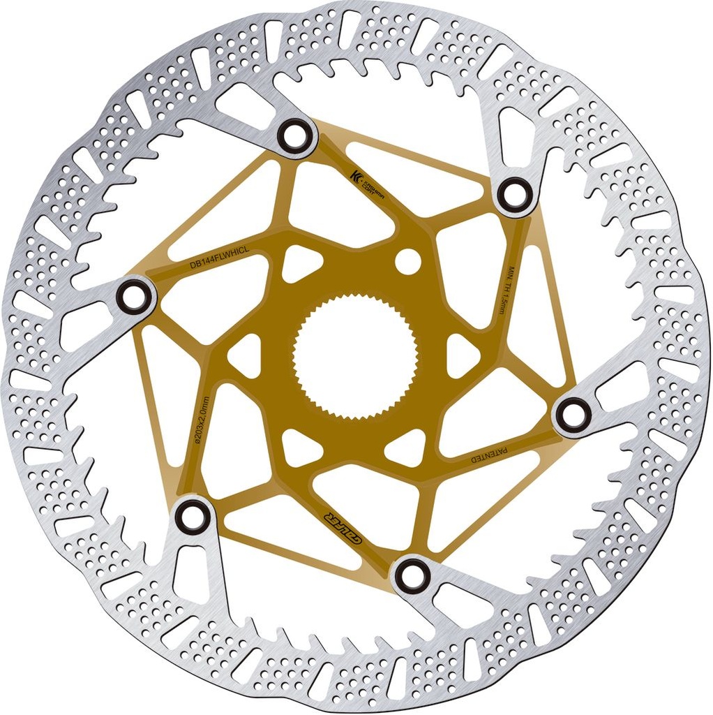 SHARK EVO ø 203mm 2,0 mm Centerlock Kashima