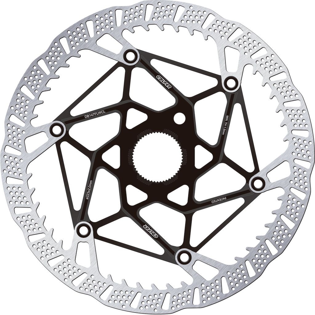 SHARK EVO ø 223mm 2,0 mm Centerlock Black