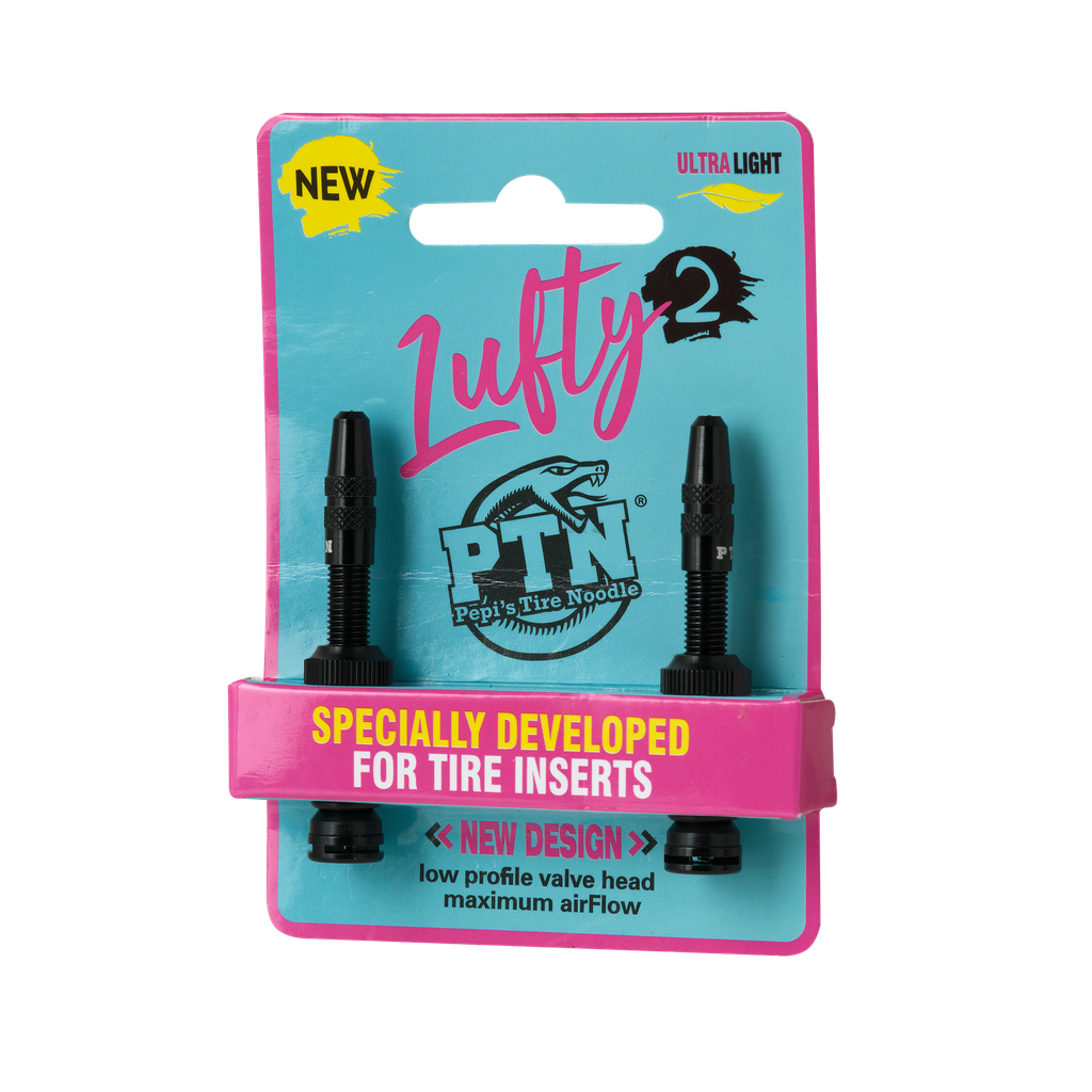 PTN Schrader - Kit pair TL Schrader alu valve 40 mm