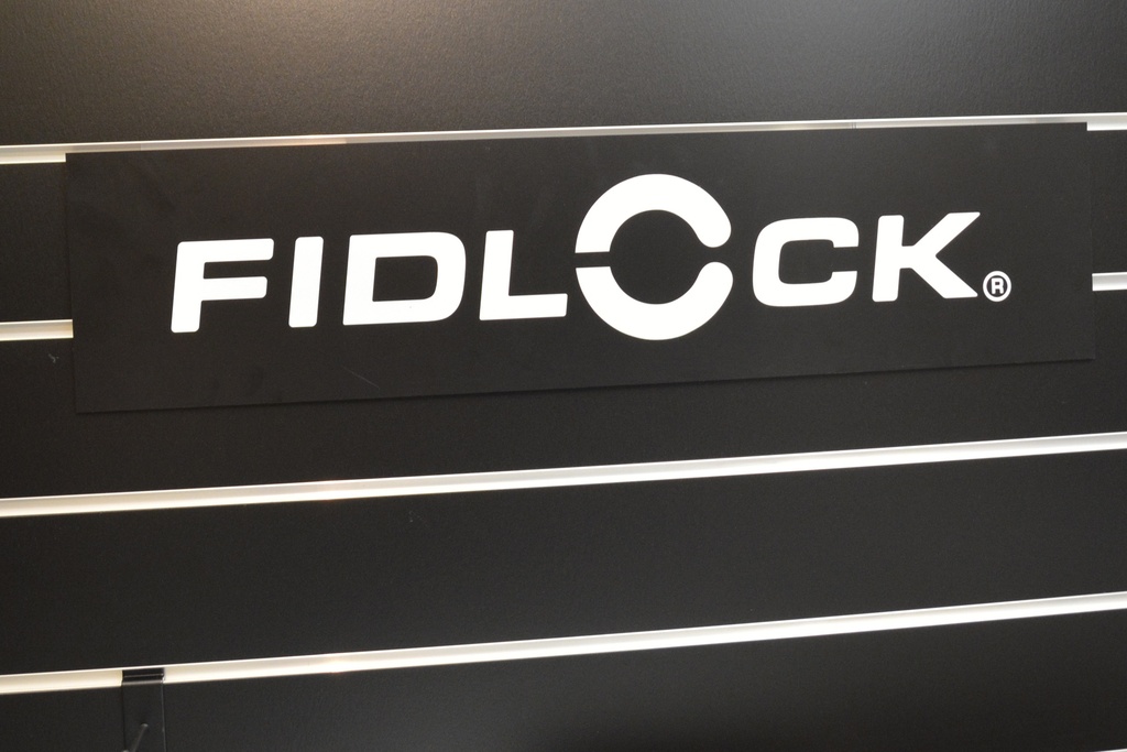 FIDLOCK logo signboard with glue  mount