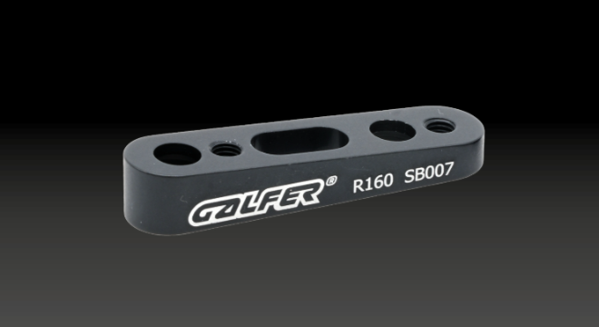 CALIPER ADAPTER BIKE (FLAT MOUNT REAR) +20MM