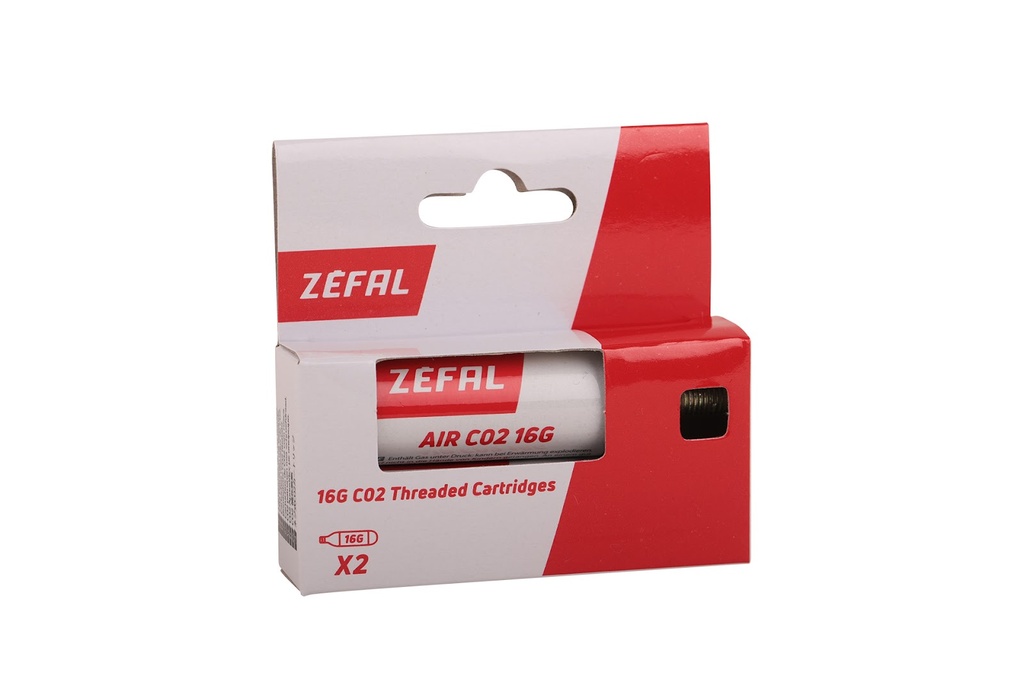 16G CO2 CARTRIDGE - 2PC ON CARD
