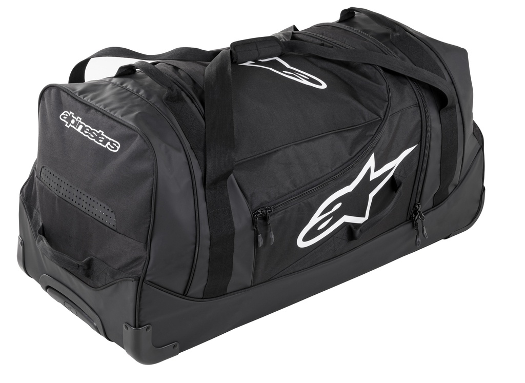 KOMODO TRAVEL BAG/BLACK ANTHRACITE WHITE