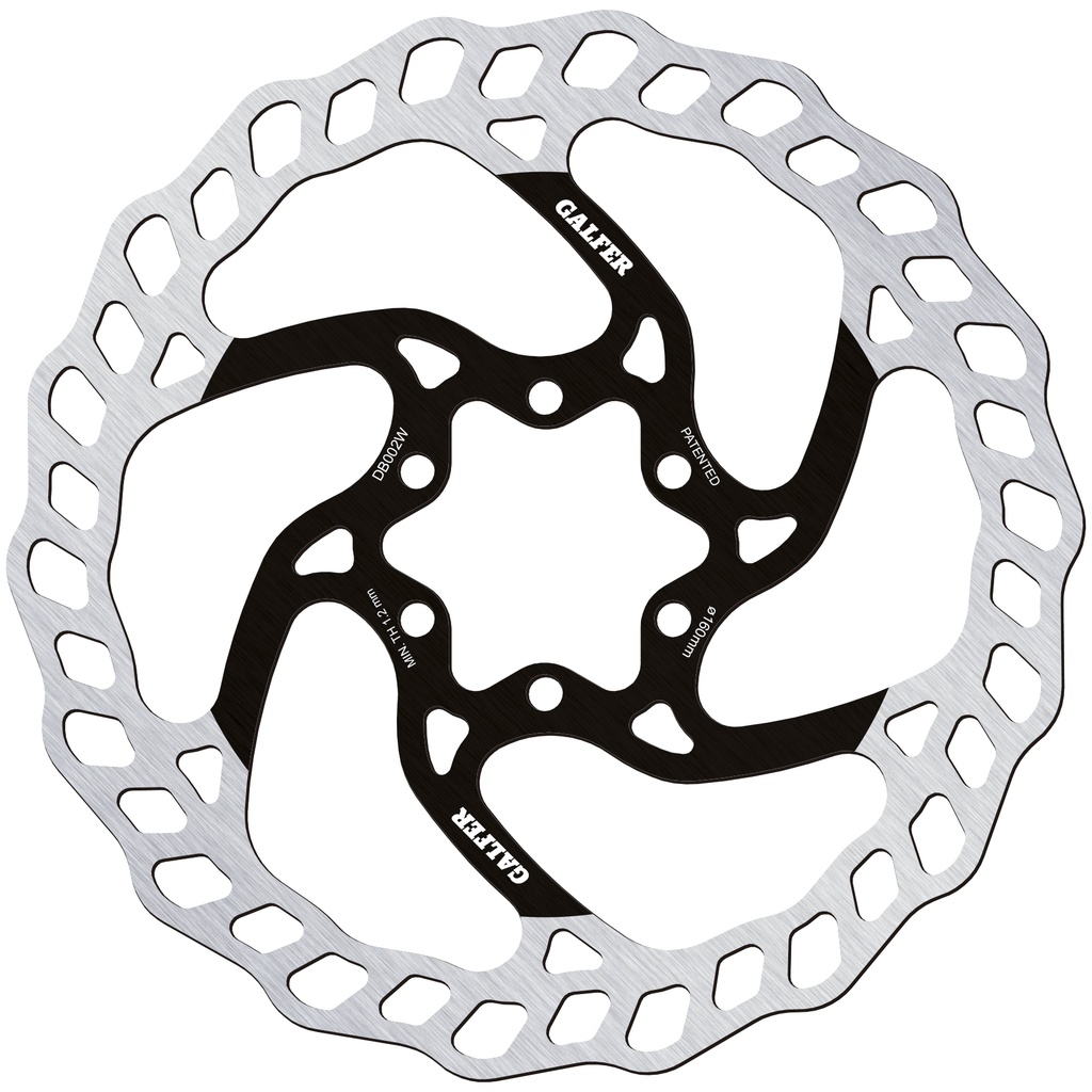 BIKE MTB DISC WAVE Ø160x1.8mm