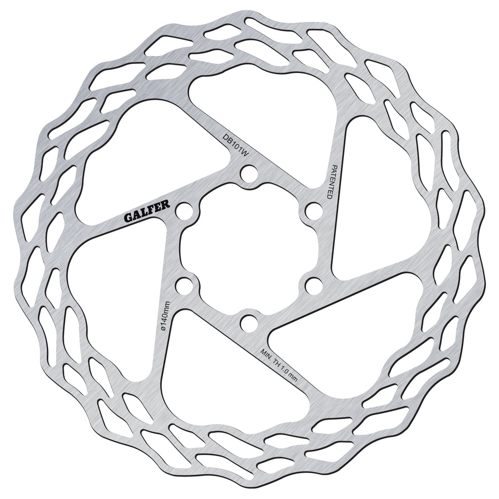 BIKE ROAD DISC WAVE Ø140x1.8mm