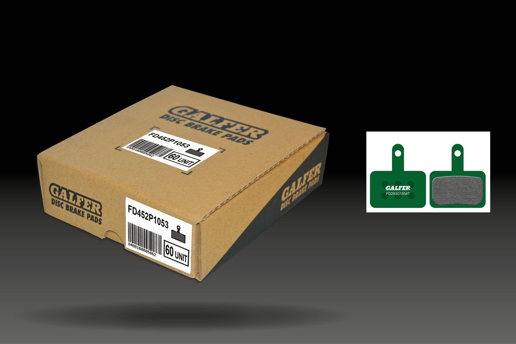 PACK 60 BRAKE PADS (30 SETS) FD293G1554T