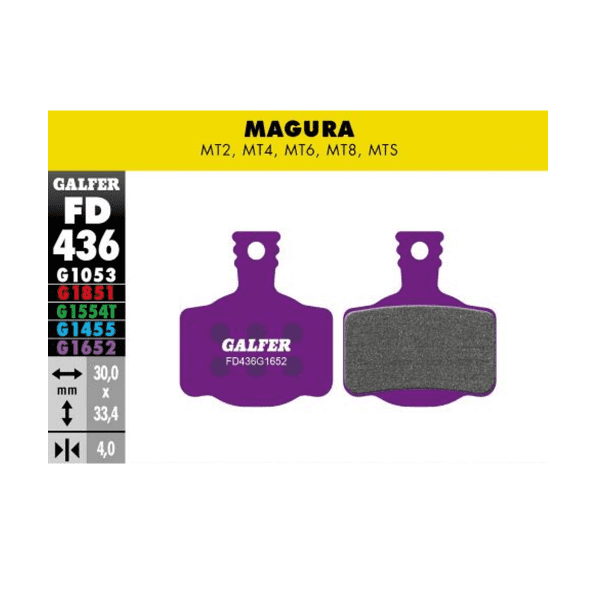E-BIKE BRAKE PAD MAGURA MT2-4-6-8
