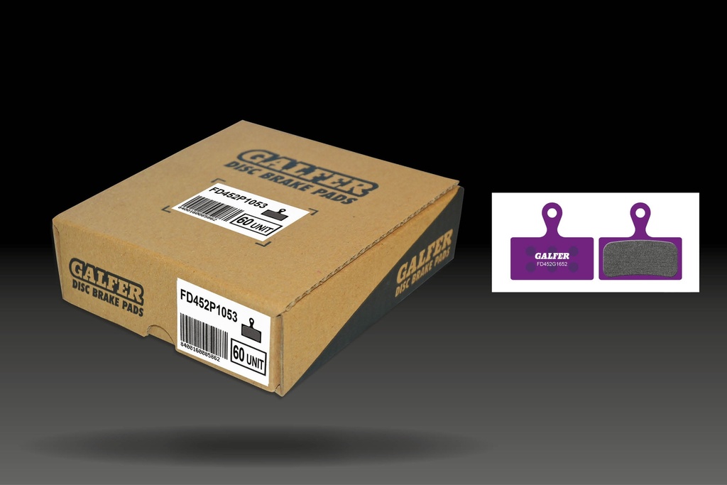 PACK 60 BRAKE PADS (30 SETS) FD452G1652