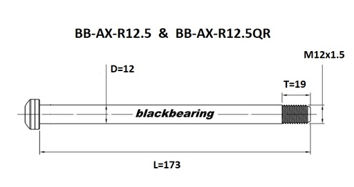 [BB-AX-R12.5QR] BB-AX-R125QR