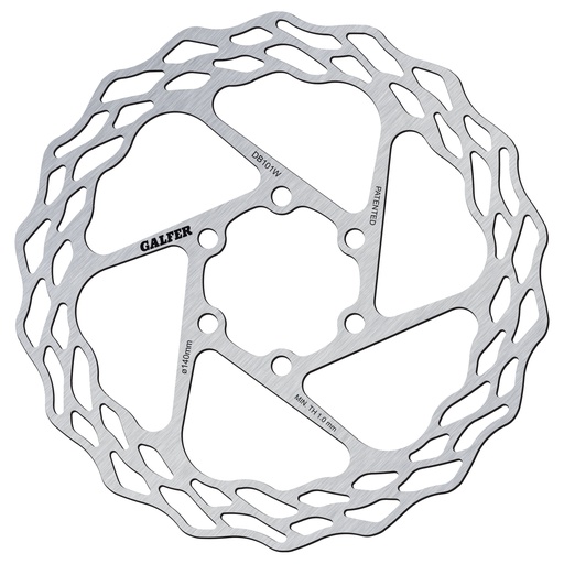 [DB101W] BIKE ROAD DISC WAVE Ø140x1.8mm