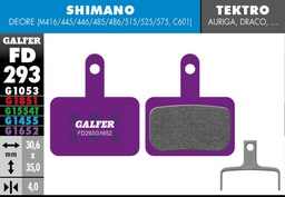 [FD293G1652] E-BIKE BRAKE PAD SHIMANO DEORE