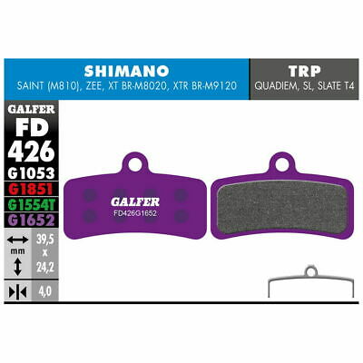 [FD426G1652] E-BIKE BRAKE PAD SHIMANO SAINT - ZEE - TRP