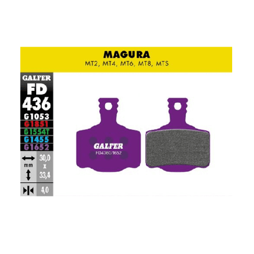 [FD436G1652] E-BIKE BRAKE PAD MAGURA MT2-4-6-8