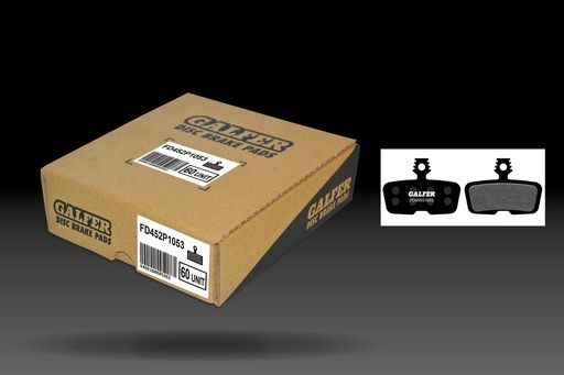 [FD455P1053] PACK 60 BRAKE PADS (30 SETS) FD455G1053