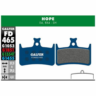 [FD465G1455] BIKE ROAD BRAKE PAD HOPE RX4