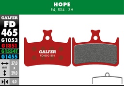 [FD465G1851] BIKE ADVANCED BRAKE PAD HOPE E4